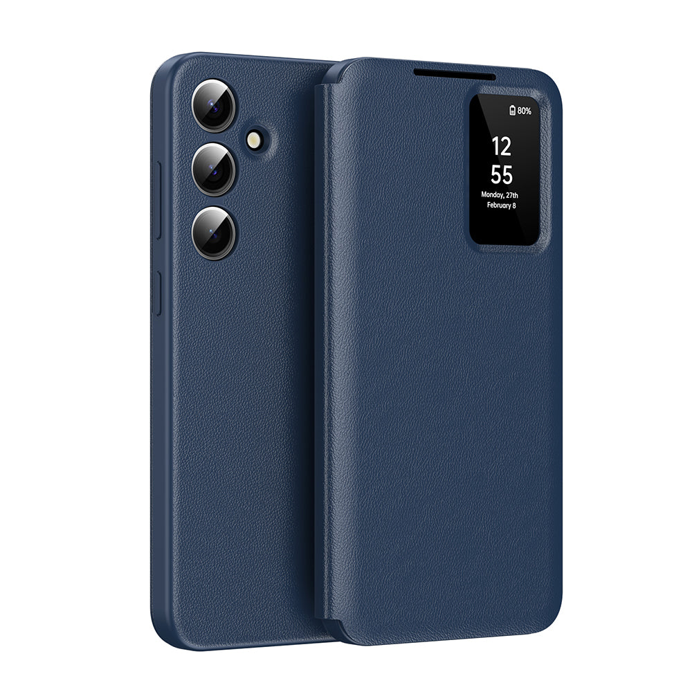 Deksel for Samsung Galaxy S26 FE S741, Techsuit, SmartView, Blå