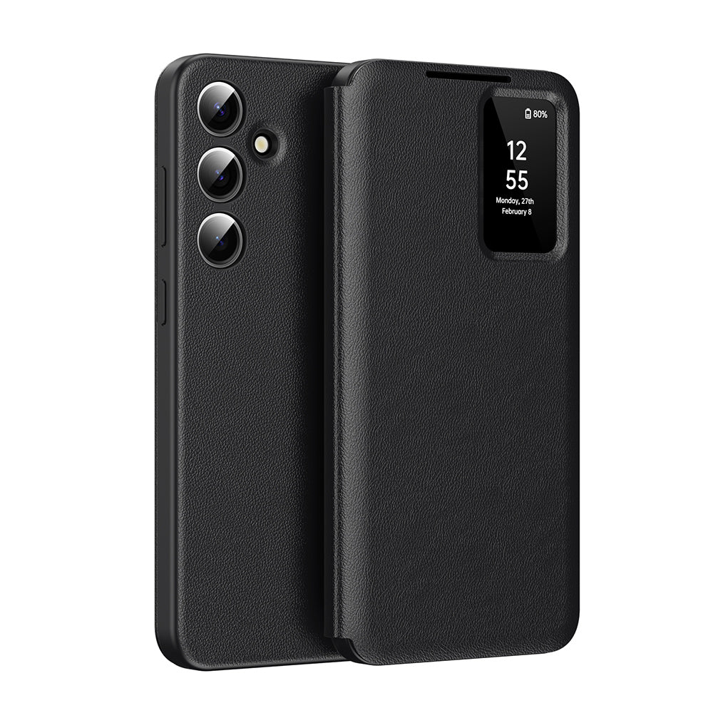 Deksel til Samsung Galaxy S26 FE S741, Techsuit, SmartView, Svart