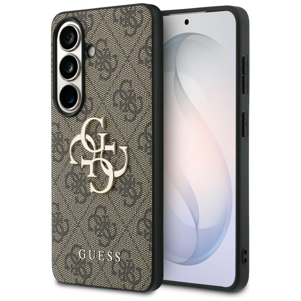 Deksel for Samsung Galaxy S26 S942, Guess, 4G Big Logo, Brun