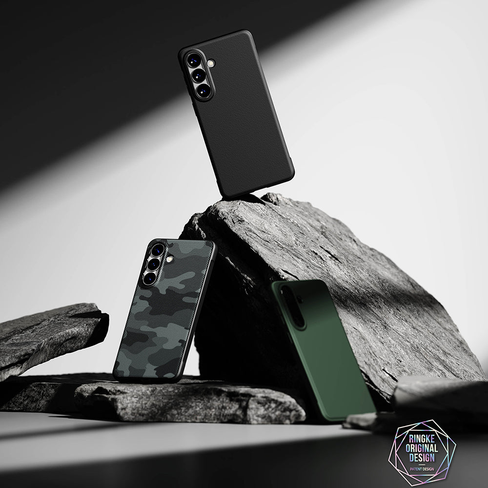Deksel for Samsung Galaxy S26 Plus S947, Ringke, Onyx, Mørkegrønn