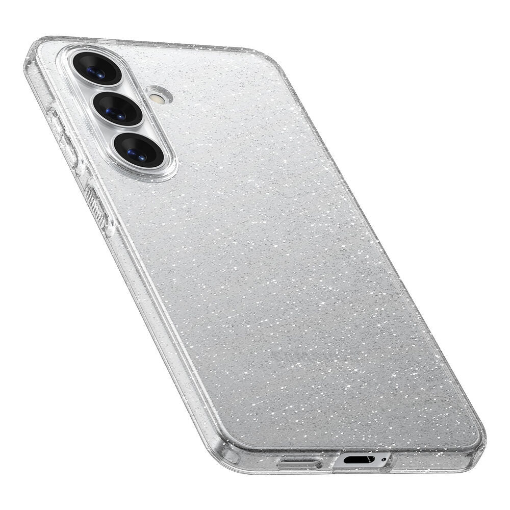 Deksel for Samsung Galaxy S26 Plus S947, Spigen, Liquid Crystal Glitter, Gjennomsiktig ACS10703