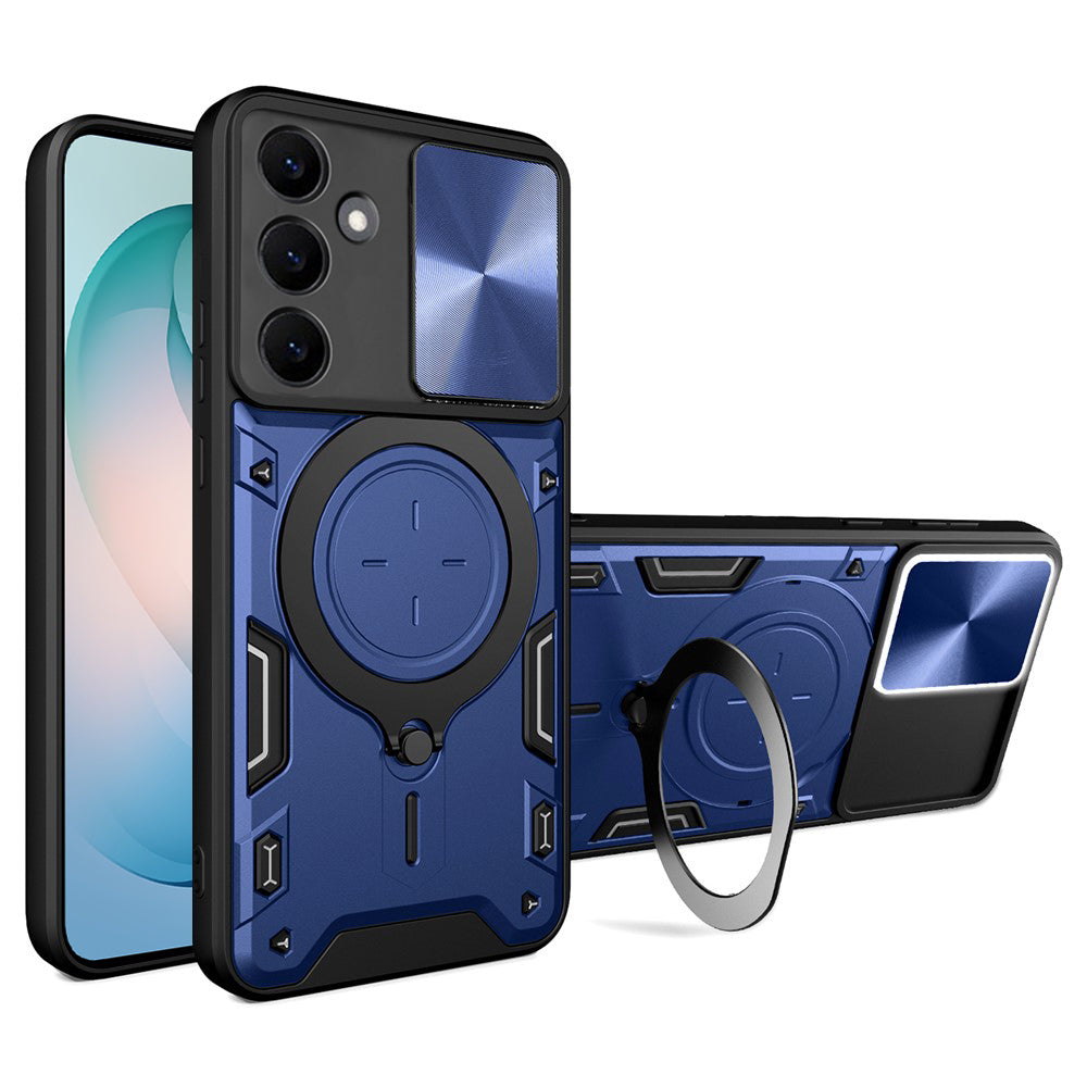 Deksel for Samsung Galaxy S26 Plus S947, Techsuit, CamGuard Pro, Blå