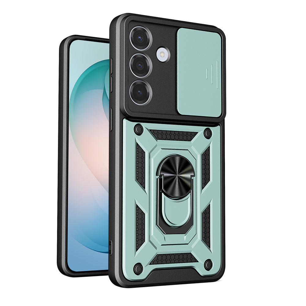 Deksel for Samsung Galaxy S26 Plus S947, Techsuit, CamShield, Grønn