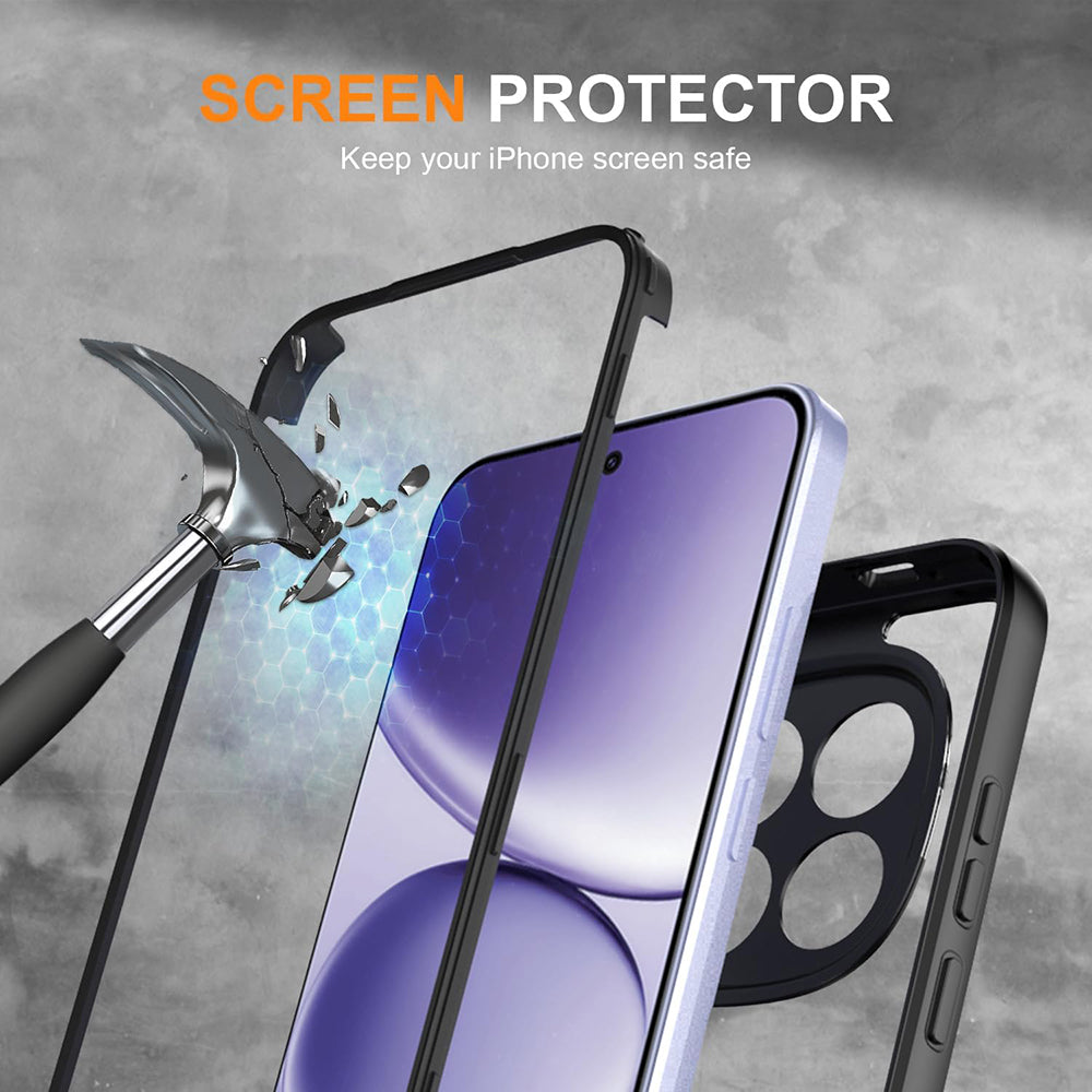 Deksel for Samsung Galaxy S26 Plus S947, Techsuit, ColorVerse 360, Svart