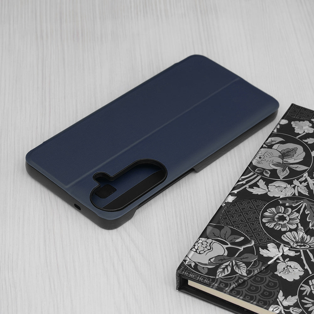 Deksel for Samsung Galaxy S26 Plus S947, Techsuit, eFold, Mørkeblå