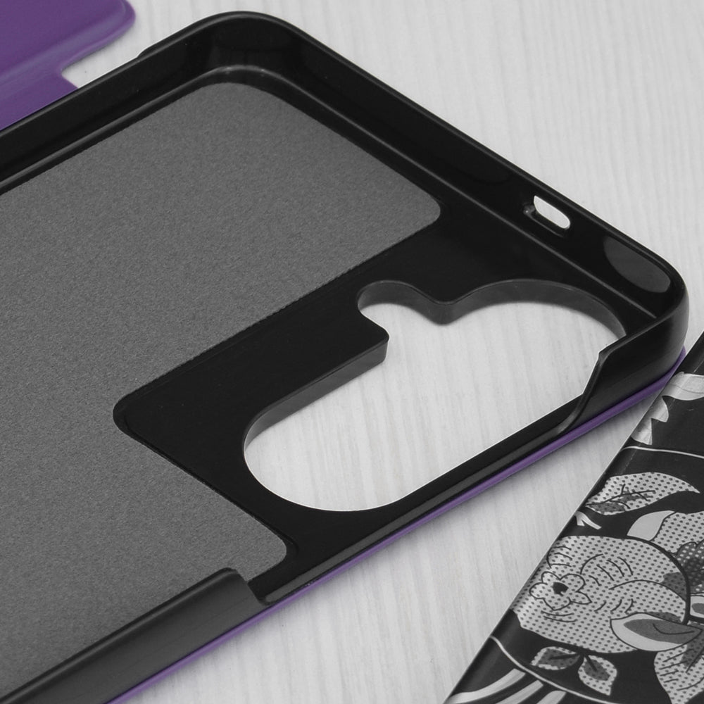 Deksel for Samsung Galaxy S26 Plus S947, Techsuit, eFold, Lilla