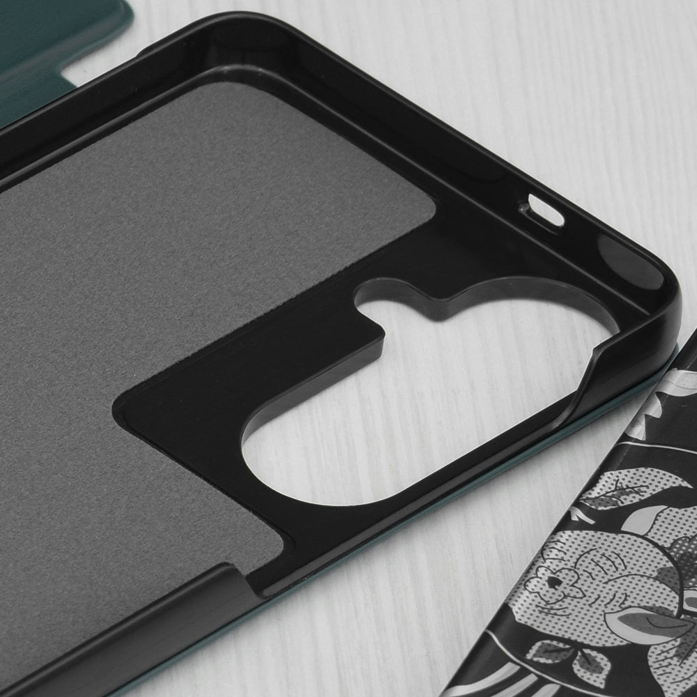 Deksel for Samsung Galaxy S26 Plus S947, Techsuit, eFold, Mørkegrønn