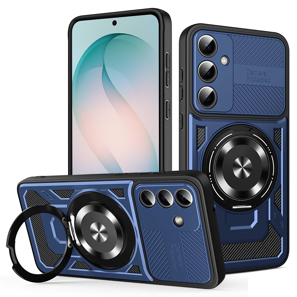 Deksel for Samsung Galaxy S26 Plus, Techsuit, RuggedCam, Blå