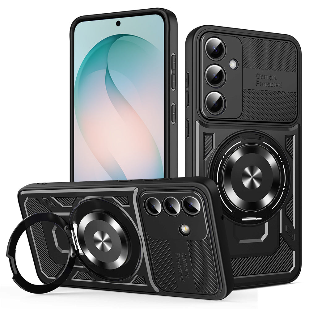 Deksel for Samsung Galaxy S26 Plus S947, Techsuit, RuggedCam, Svart