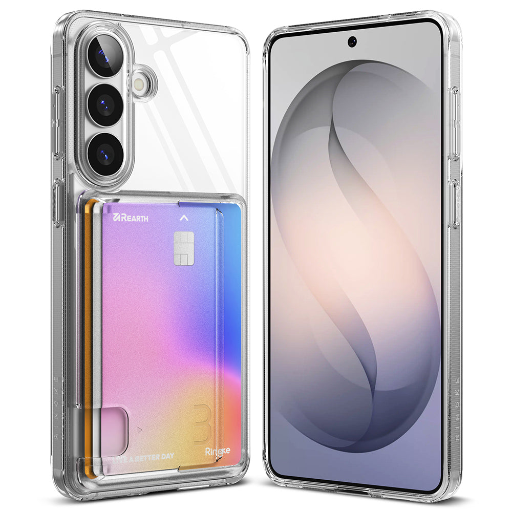 Deksel for Samsung Galaxy S26 S942, Ringke, Fusion Card, Gjennomsiktig