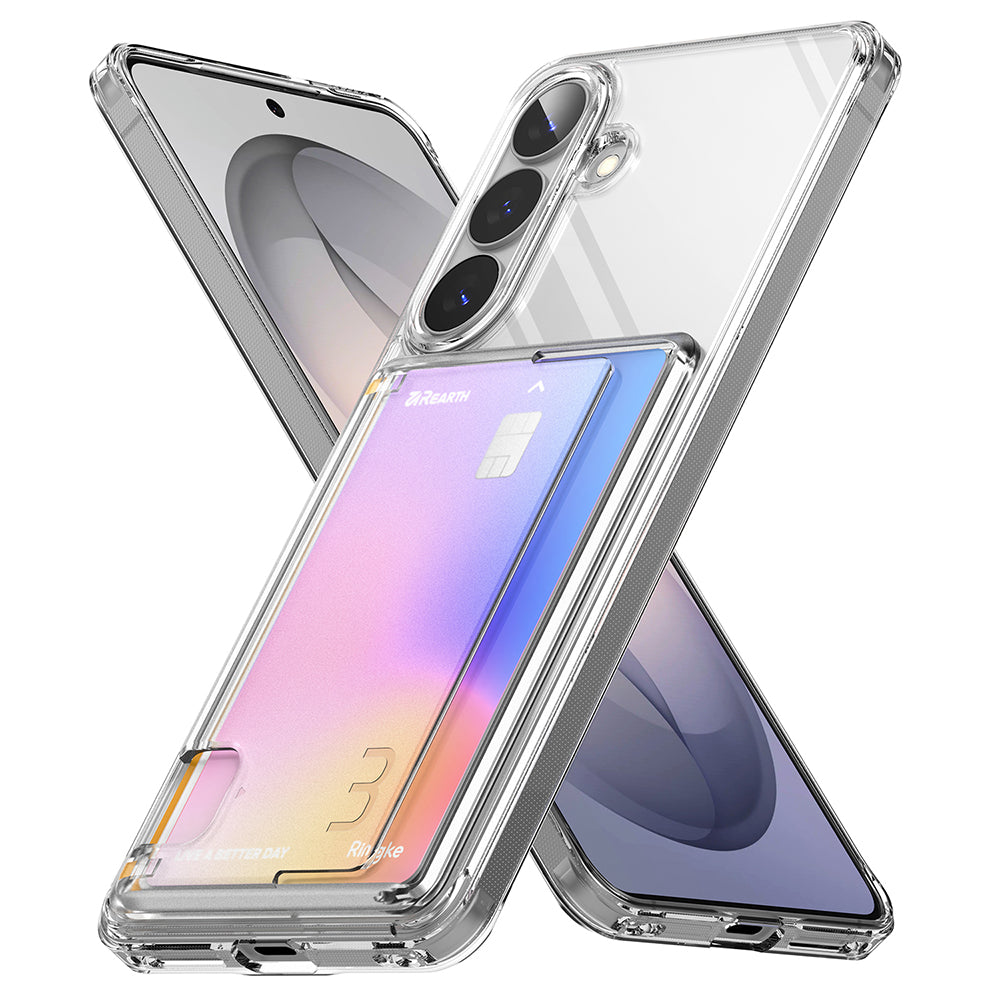 Deksel for Samsung Galaxy S26 S942, Ringke, Fusion Card, Gjennomsiktig