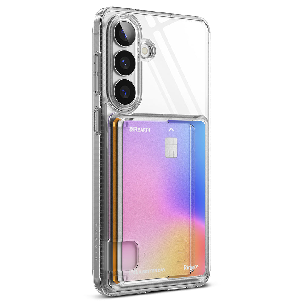 Deksel for Samsung Galaxy S26 S942, Ringke, Fusion Card, Gjennomsiktig