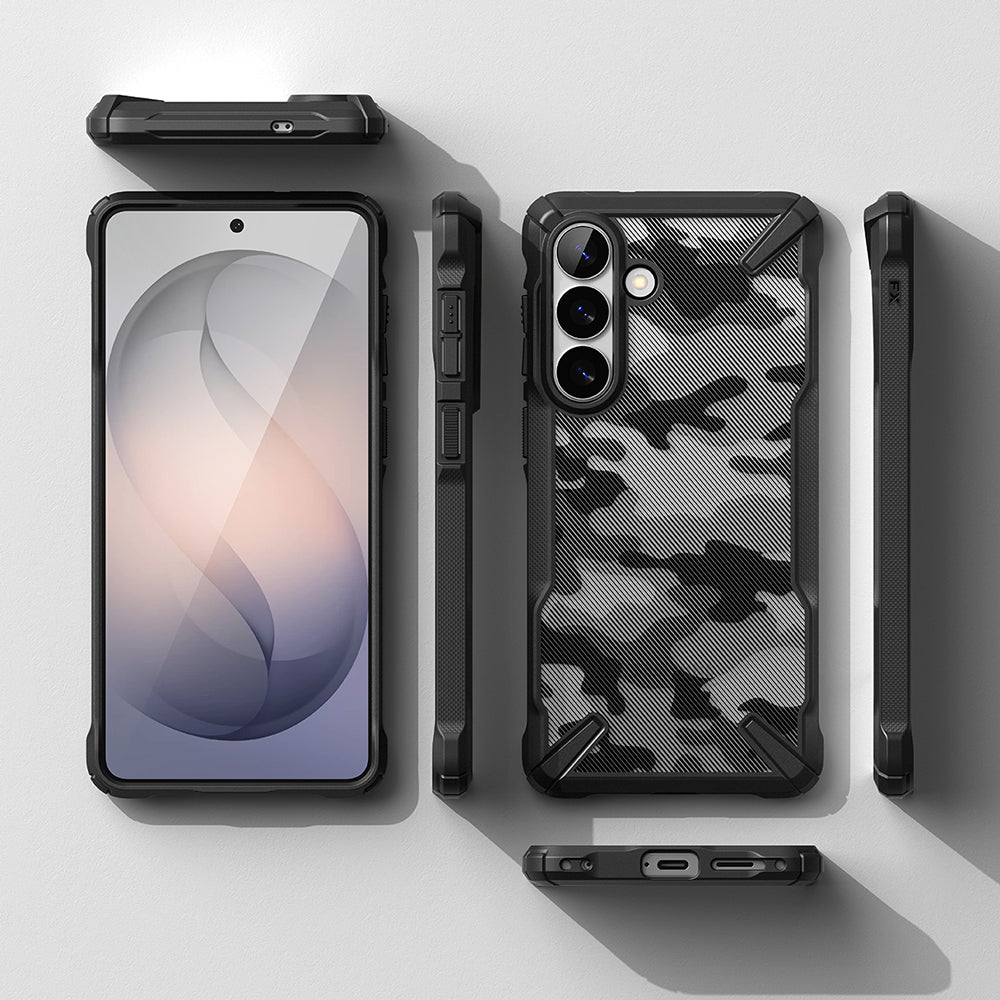 Deksel for Samsung Galaxy S26 S942, Ringke, Fusion X, Camouflage