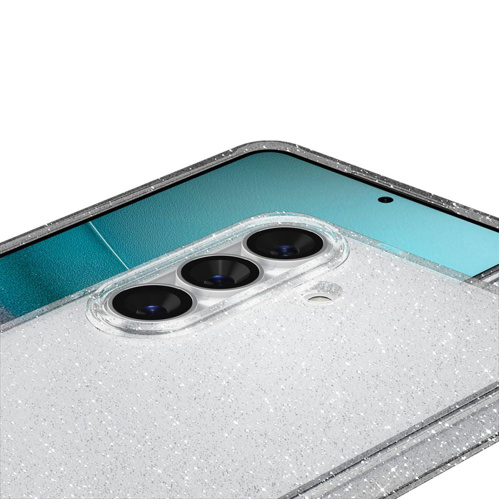 Deksel for Samsung Galaxy S26 S942, Spigen, Liquid Crystal Glitter, Gjennomsiktig ACS10729