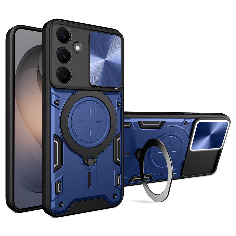 Deksel til Samsung Galaxy S26 S942, Techsuit, CamGuard Pro, Blå
