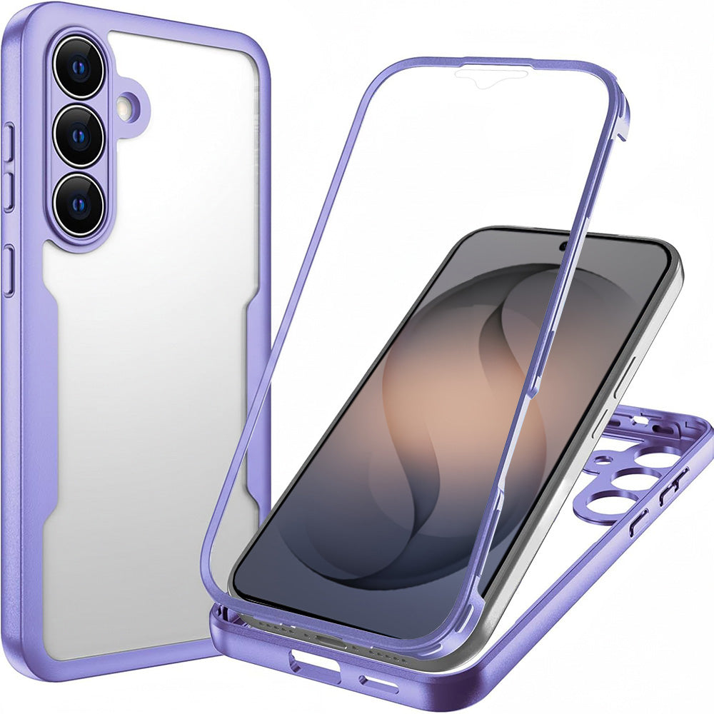 Deksel for Samsung Galaxy S26 S942, Techsuit, ColorVerse 360, Lilla
