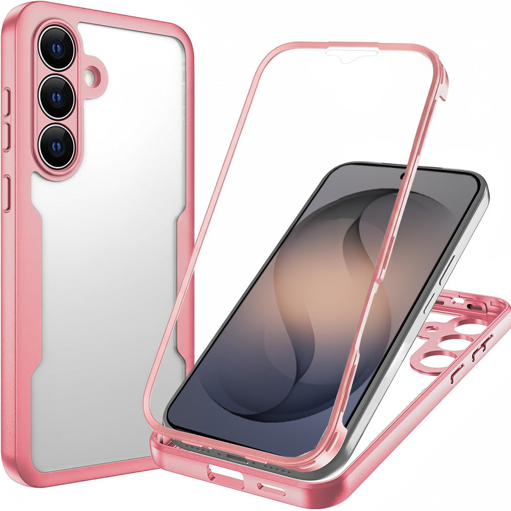 Deksel for Samsung Galaxy S26 S942, Techsuit, ColorVerse 360, Rosa