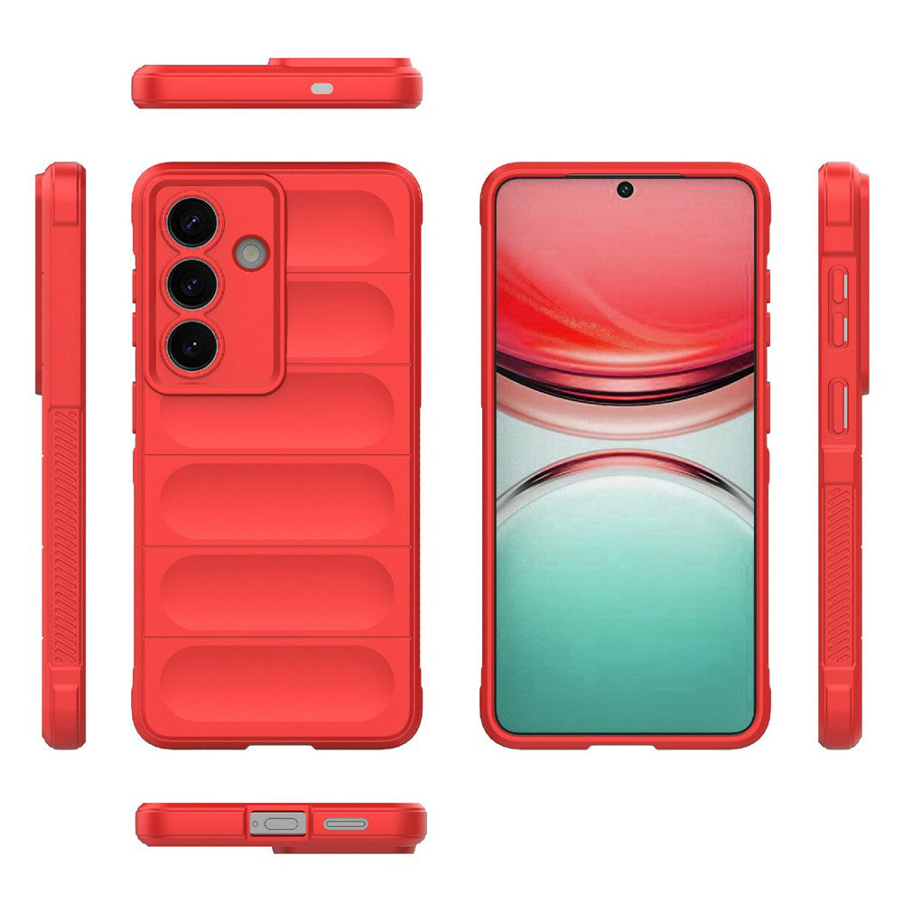 Deksel for Samsung Galaxy S26 S942, Techsuit, Magic Shield, Rød