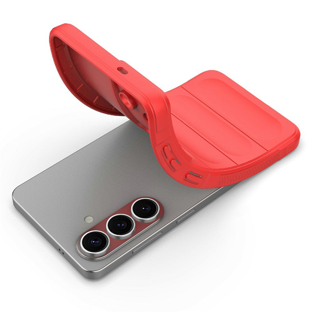 Deksel for Samsung Galaxy S26 S942, Techsuit, Magic Shield, Rød