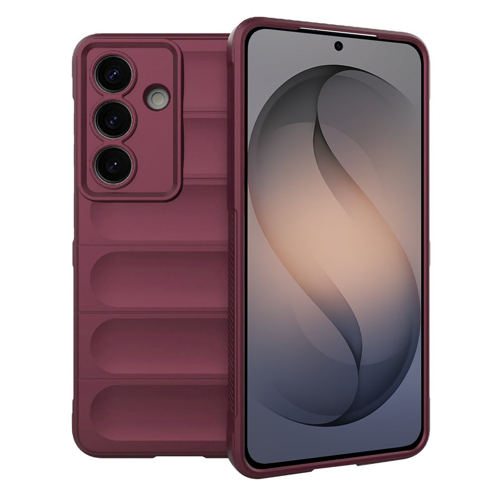 Deksel til Samsung Galaxy S26 S942, Techsuit, Magic Shield, Burgunder