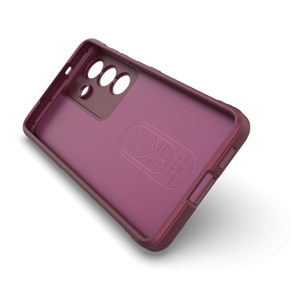 Deksel til Samsung Galaxy S26 S942, Techsuit, Magic Shield, Burgunder