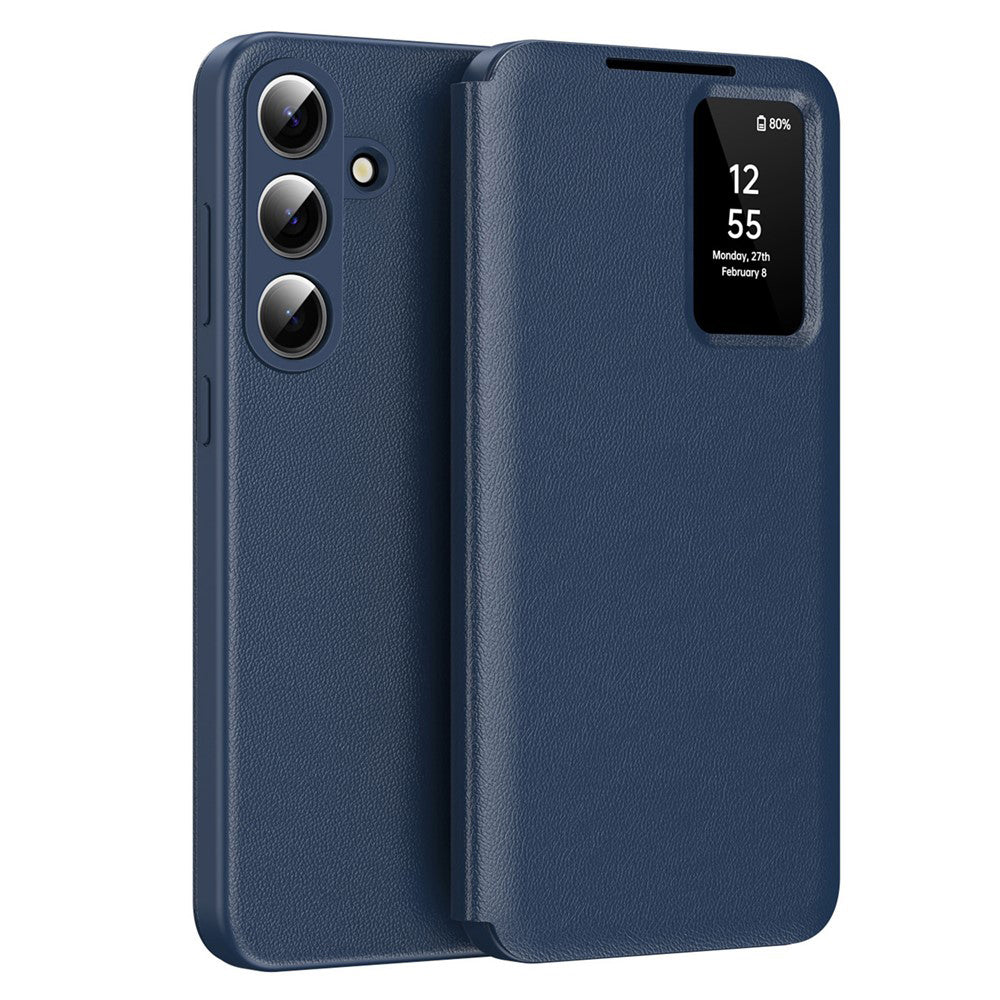 Deksel for Samsung Galaxy S26 S942, Techsuit, SmartView, Blå