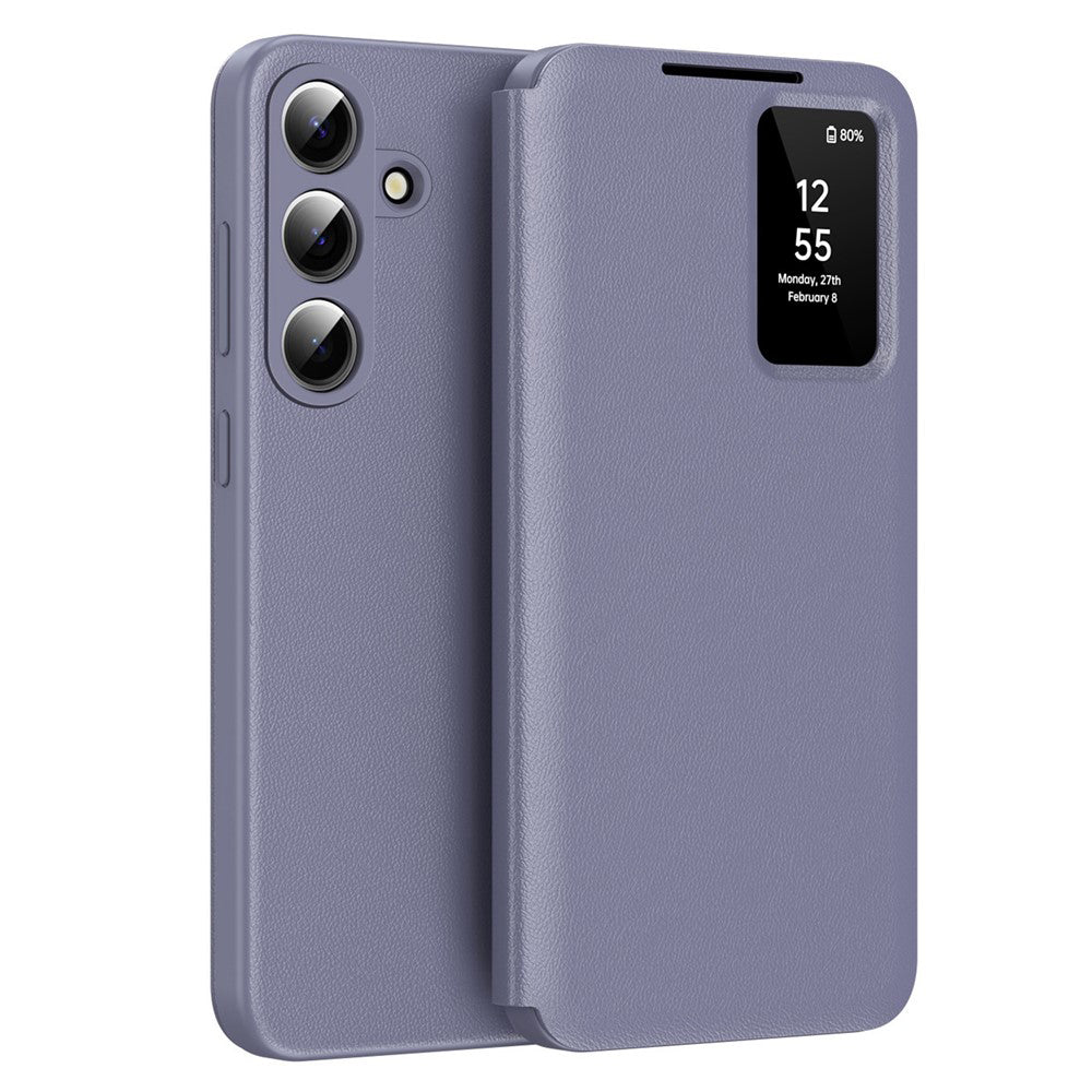Deksel for Samsung Galaxy S26 S942, Techsuit, SmartView, Lilla