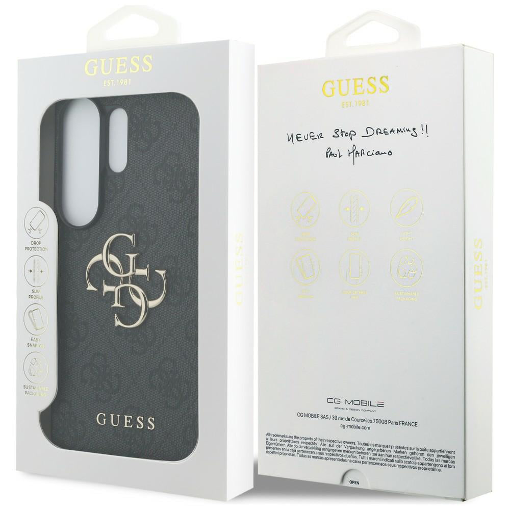 Deksel for Samsung Galaxy S26 Ultra S948, Guess, 4G Big Logo, Svart