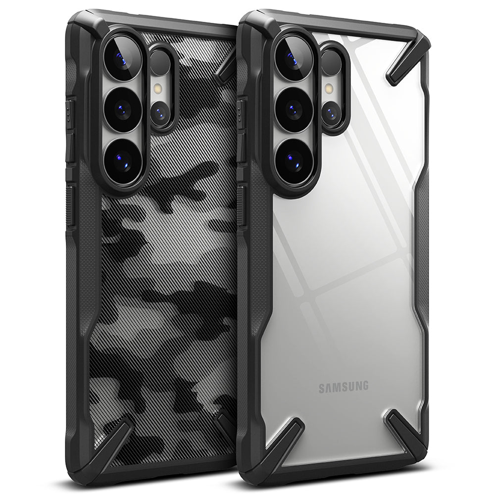 Deksel for Samsung Galaxy S26 Ultra S948, Ringke, Fusion X, Camouflage