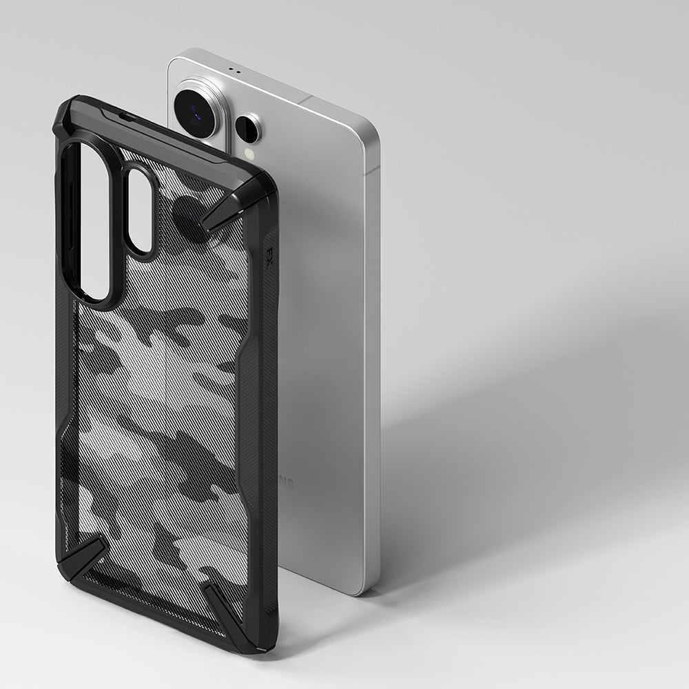 Deksel for Samsung Galaxy S26 Ultra S948, Ringke, Fusion X, Camouflage