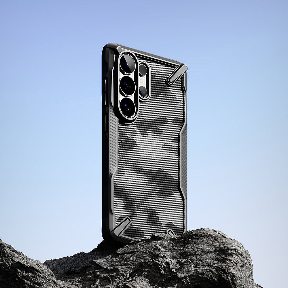 Deksel for Samsung Galaxy S26 Ultra S948, Ringke, Fusion X, Camouflage
