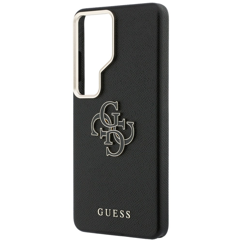 Deksel for Samsung Galaxy S26 Ultra S948, Guess, 4G Grained Big and Classic Logo, Svart
