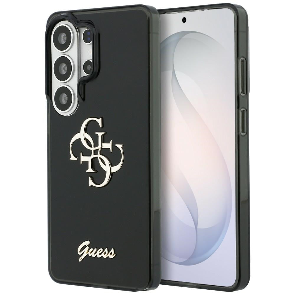 Deksel for Samsung Galaxy S26 Ultra S948, Guess, IML Big Metal 4G Script, Svart