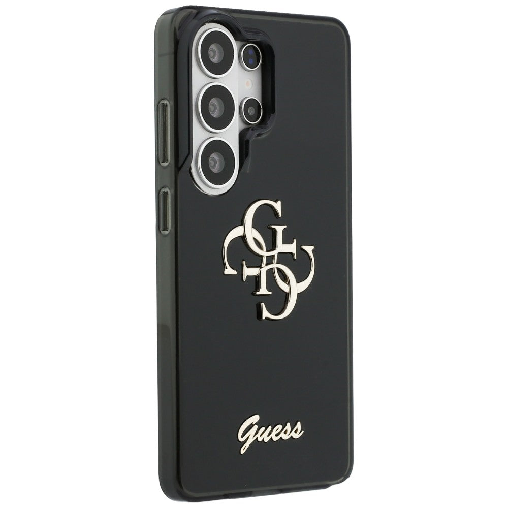 Deksel for Samsung Galaxy S26 Ultra S948, Guess, IML Big Metal 4G Script, Svart