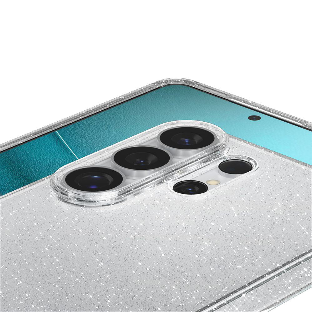 Deksel for Samsung Galaxy S26 Ultra S948, Spigen, Liquid Crystal Glitter, Gjennomsiktig ACS10673