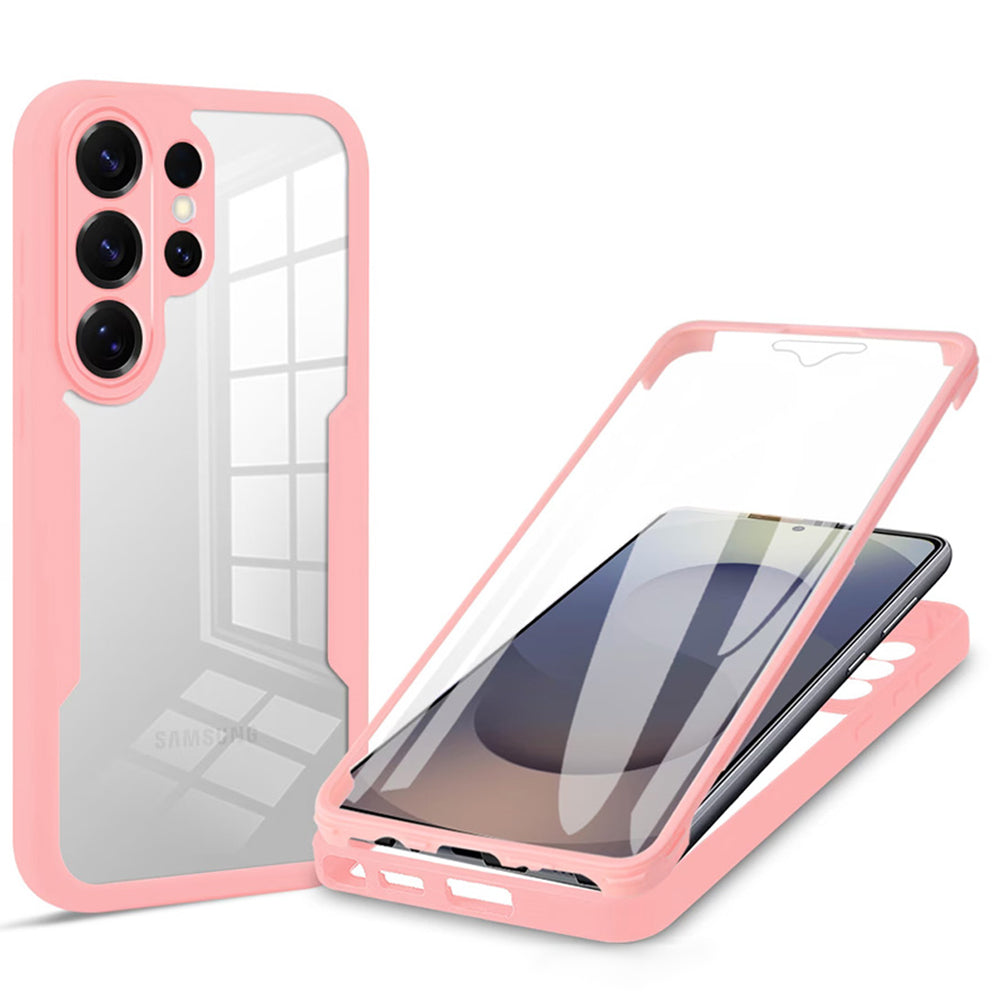 Deksel for Samsung Galaxy S26 Ultra S948, Techsuit, ColorVerse 360, Rosa
