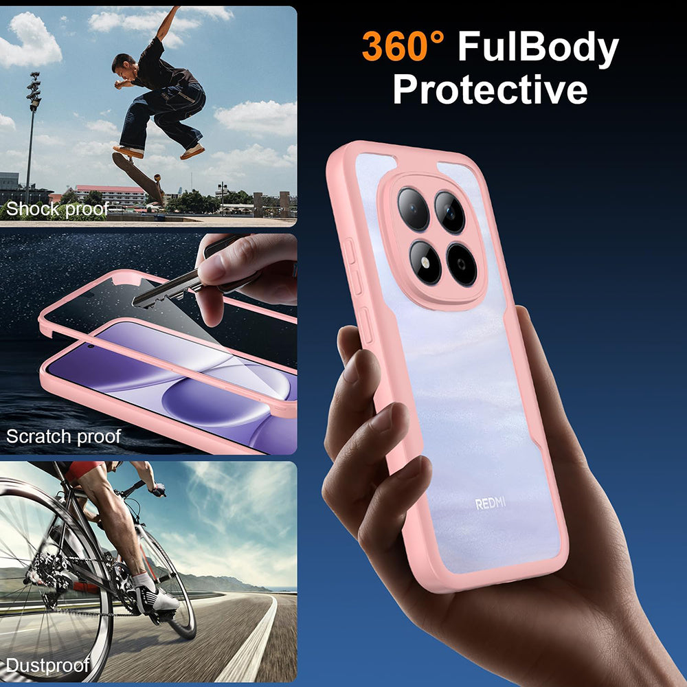 Deksel for Samsung Galaxy S26 Ultra S948, Techsuit, ColorVerse 360, Rosa