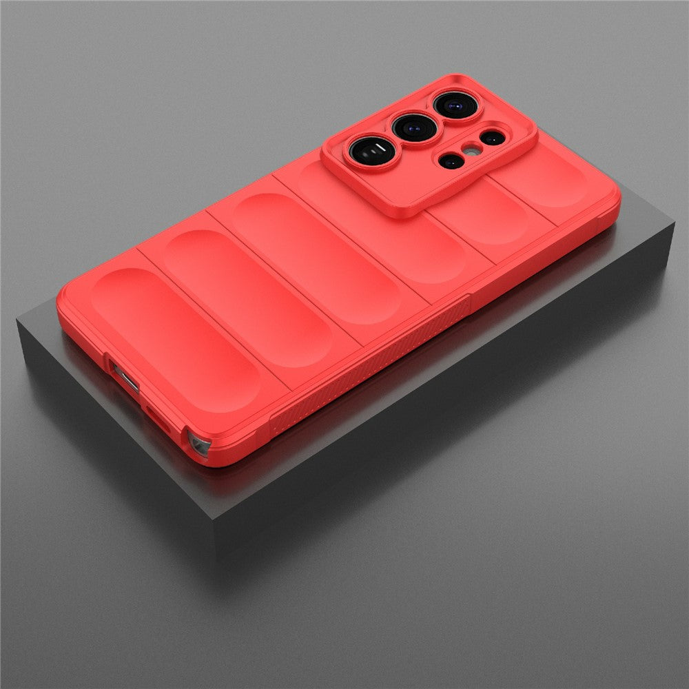 Deksel for Samsung Galaxy S26 Ultra S948, Techsuit, Magic Shield, Rød