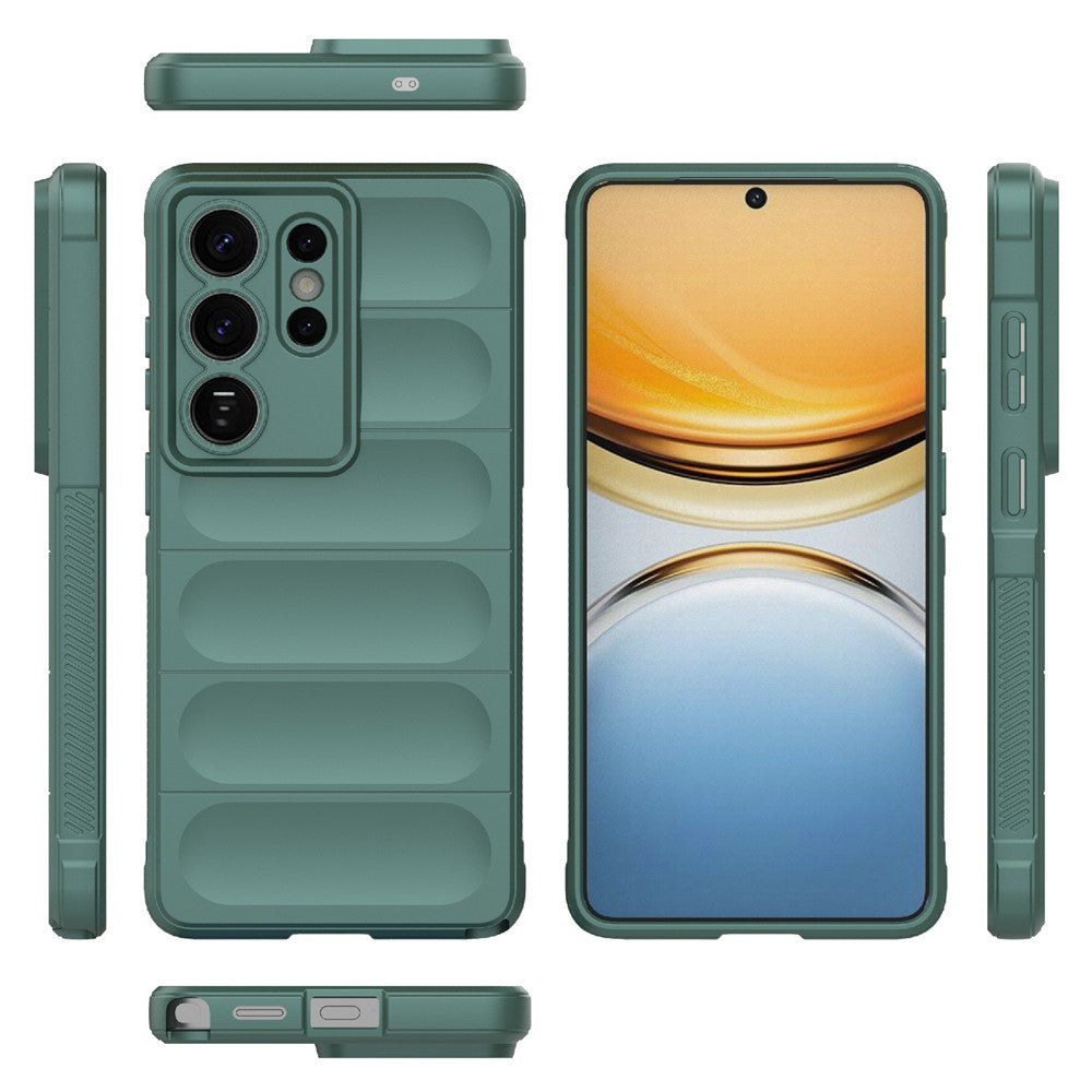 Deksel for Samsung Galaxy S26 Ultra S948, Techsuit, Magic Shield, Grønn
