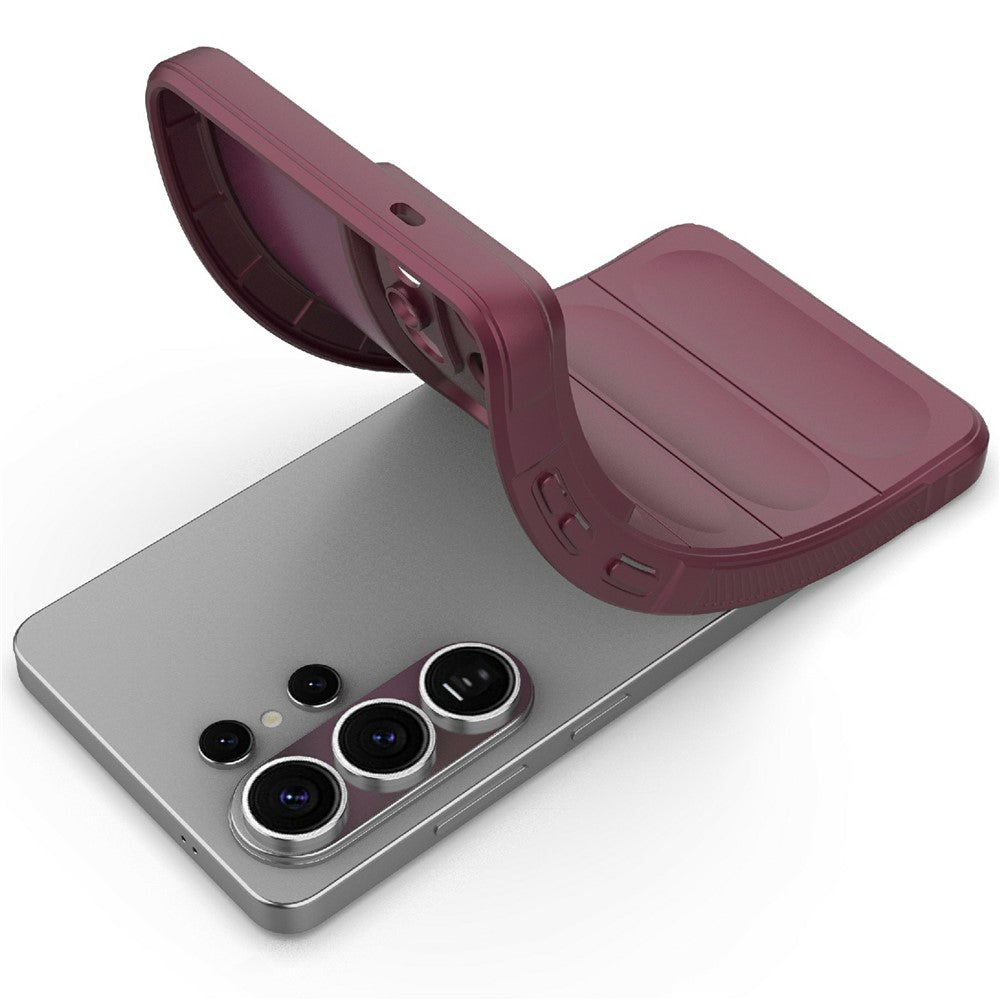 Deksel til Samsung Galaxy S26 Ultra S948, Techsuit, Magic Shield, Burgunder