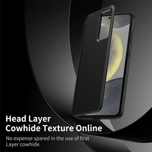 Deksel for Samsung Galaxy S26 Ultra, Techsuit, SmartView, Svart