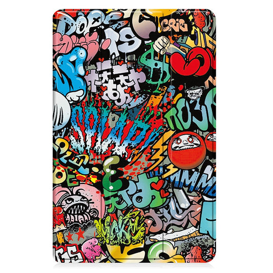 Deksel for Samsung Galaxy Tab A11+ / Tab A9+, Techsuit, FoldPro Urban Vibe, Flerfarget