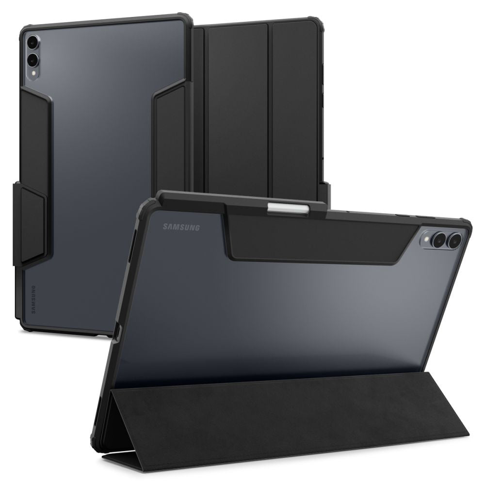 Deksel for Samsung Galaxy Tab S11 Ultra, Spigen, Ultra Hybrid Pro, Svart ACS10219