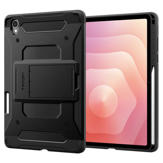 Deksel for Samsung Galaxy Tab S12 Plus, Spigen, Tough Armor Pro, Svart ACS11827