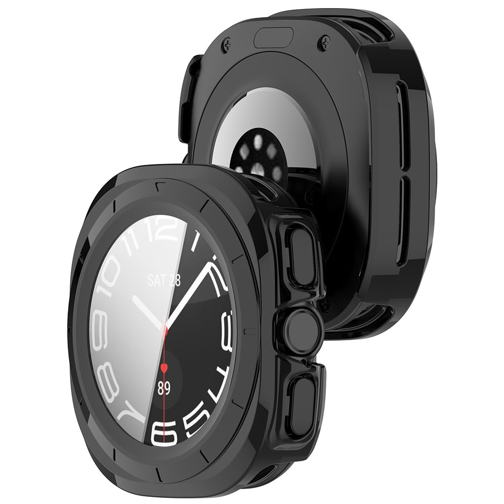 Deksel for Samsung Galaxy Watch Ultra2, Techsuit, Defense360 Pro, Svart