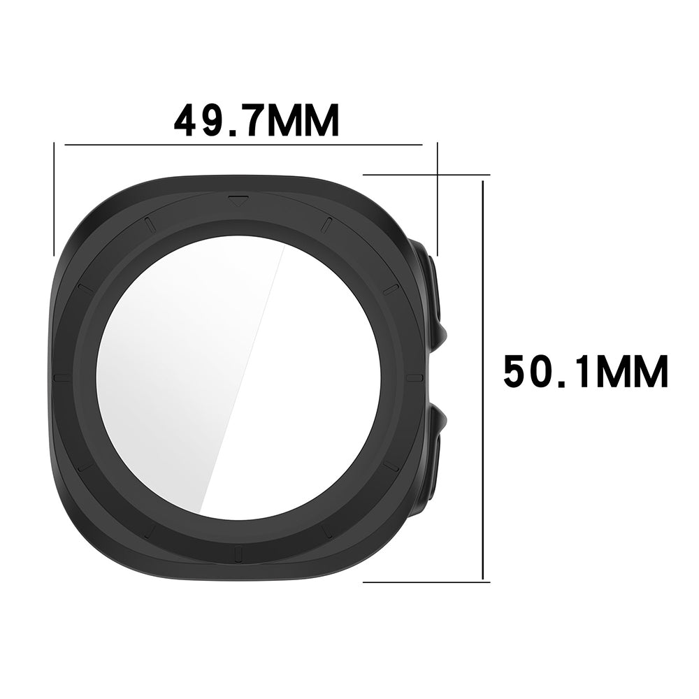 Deksel for Samsung Galaxy Watch Ultra2, Techsuit, Defense360 Pro, Transparent