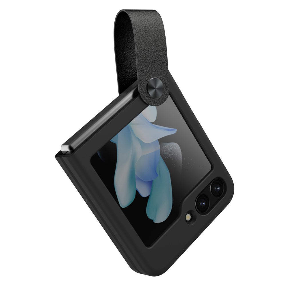 Deksel for Samsung Galaxy Z Flip5 F731, Nillkin, Flex, Svart