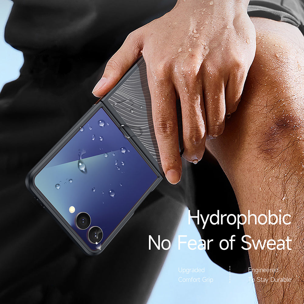 Deksel til Samsung Galaxy Z Flip7 F766, DUX DUCIS, Aimo, Svart