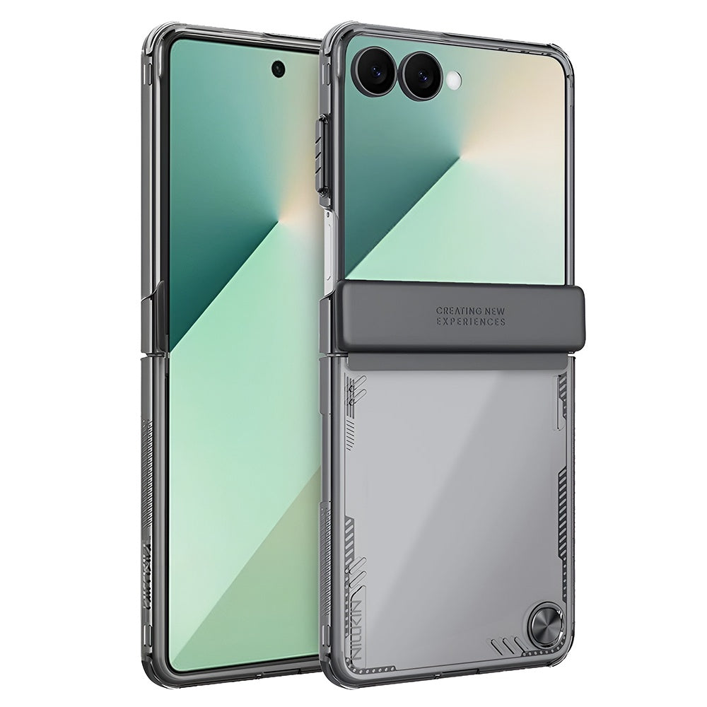 Deksel for Samsung Galaxy Z Flip7 F766, Nillkin, Iceblade, Svart