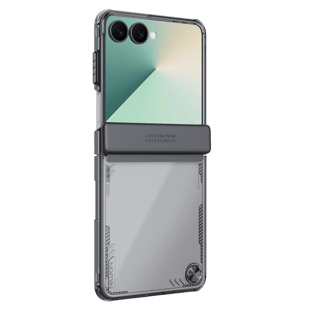 Deksel for Samsung Galaxy Z Flip7 F766, Nillkin, Iceblade, Svart